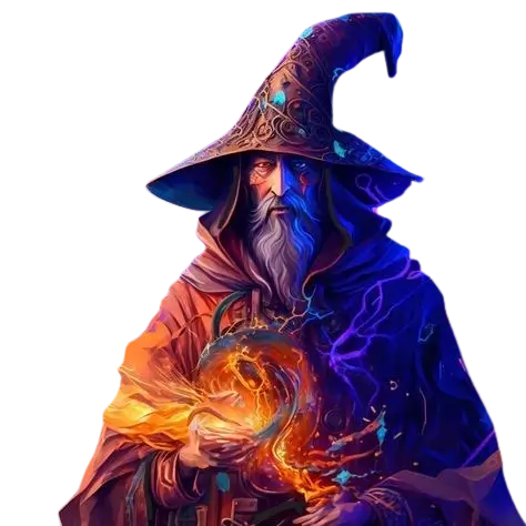 Wizard character